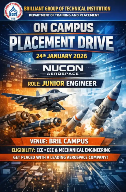 NUCON AEROSPACE PLACEMENT DRIVE 24-01-2026
